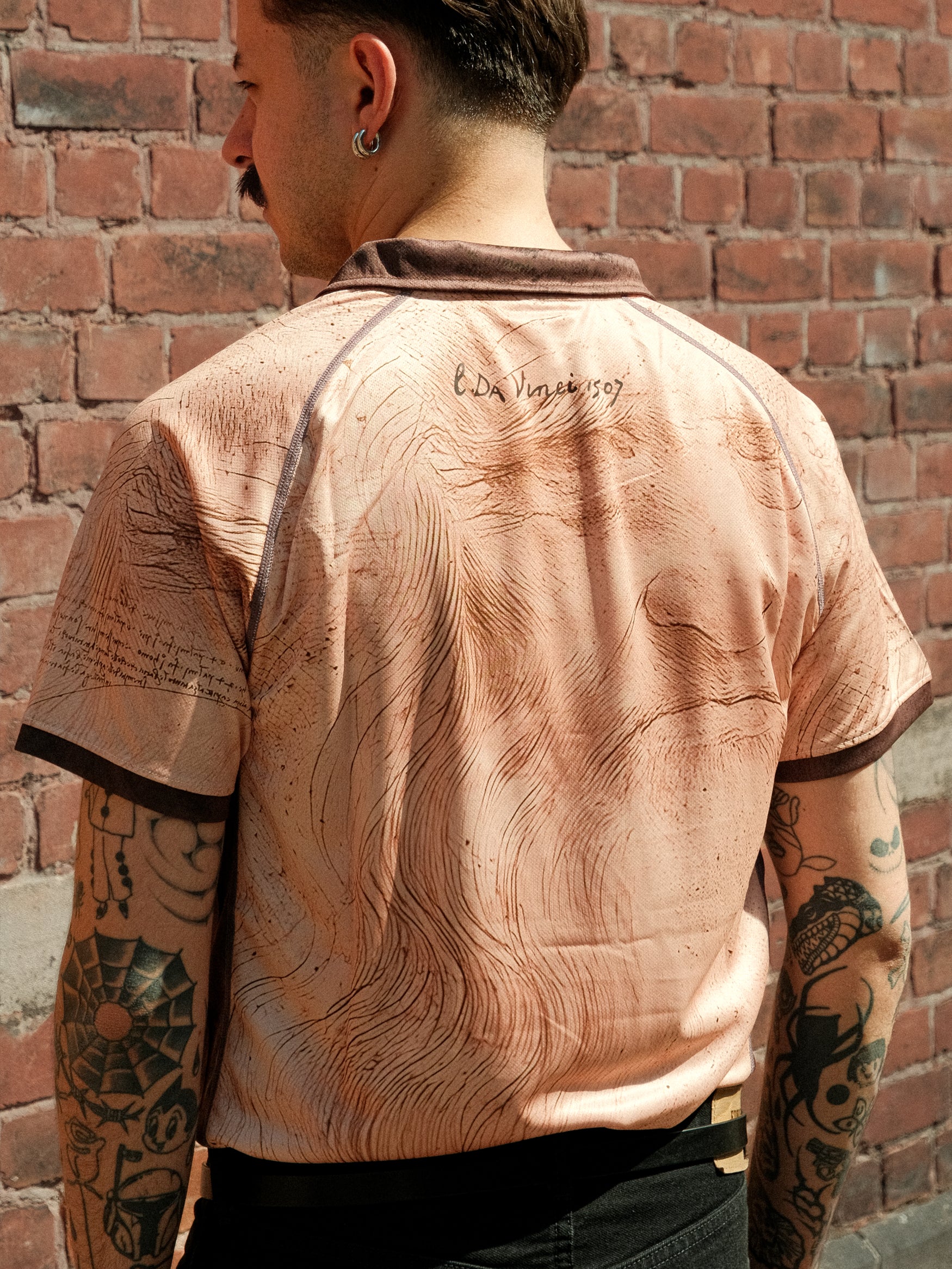 Maglia da calcio Italia edizione Da Vinci