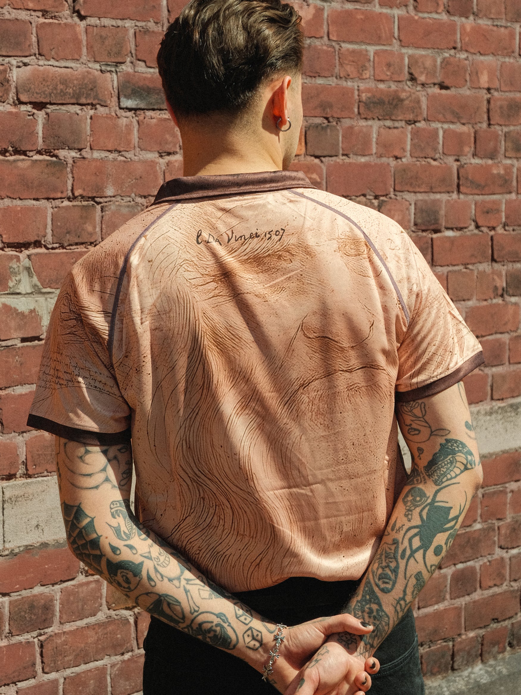 Maglia da calcio Italia edizione Da Vinci