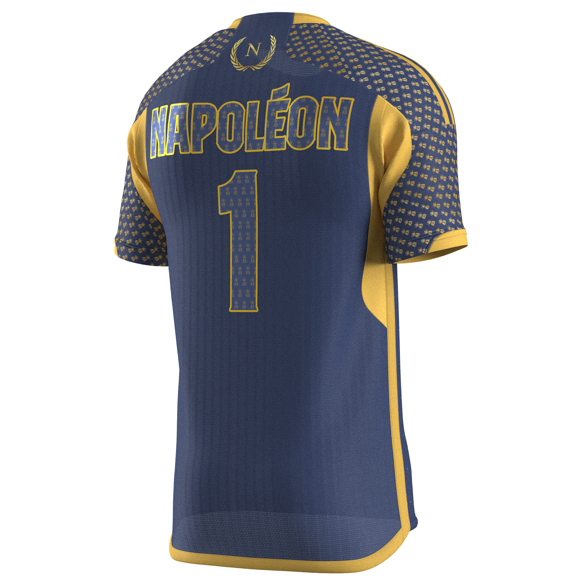 Napoléon maillot foot bleu Équipe de France